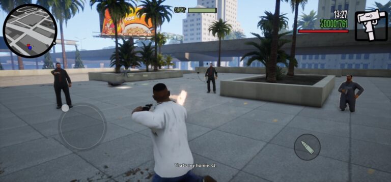 لعبة GTA San Andreas النسخة المحسنة للجوال